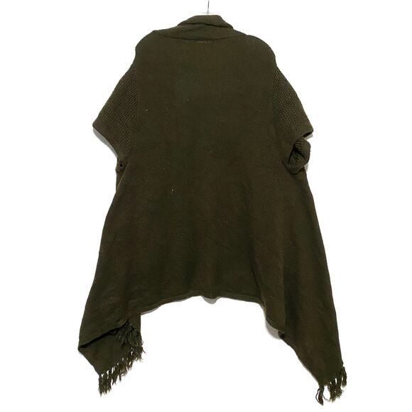 Fashion Bug Acrylic Open Cardigan Shawl Plus 22/24 Cozy Forest Fairy Fall Boho - Picture 2 of 8